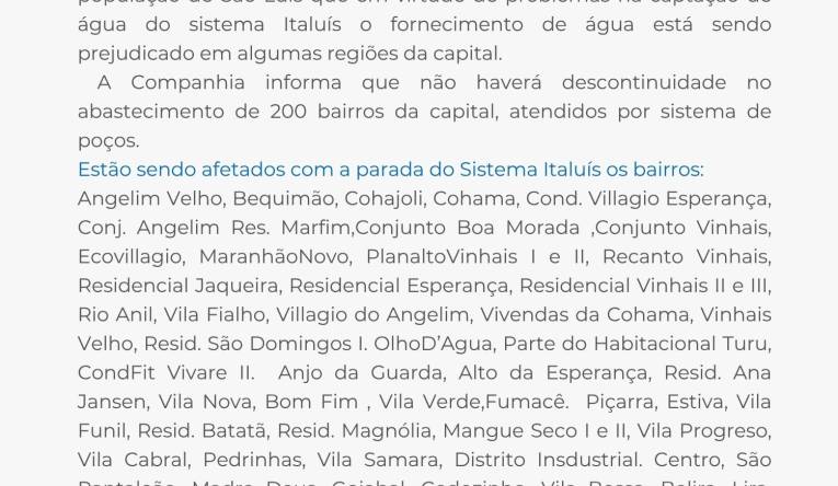 SÃO LUÍS - 10.05