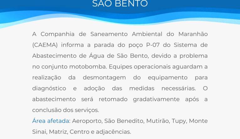SÃO BENTO - 18.05