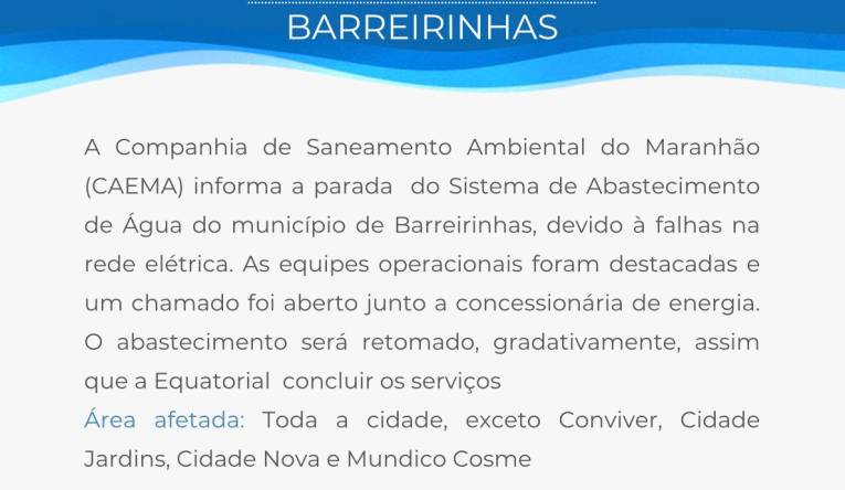 BARREIRINHAS - 21.05