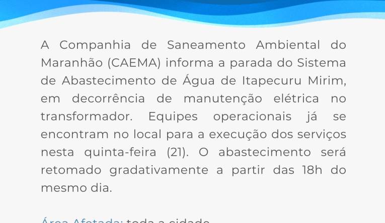 ITAPECURU MIRIM - 21.05
