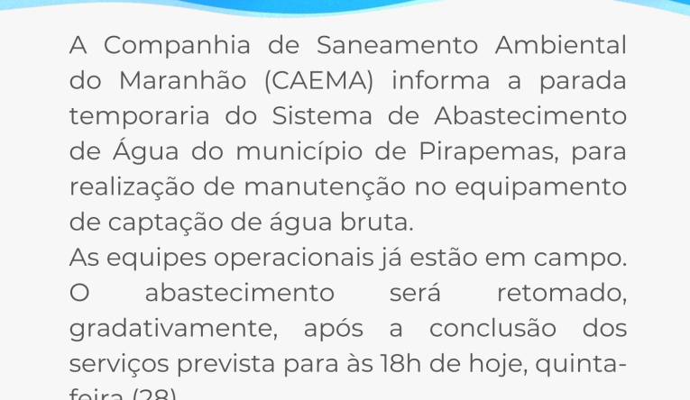 PIRAPEMAS - 28.05