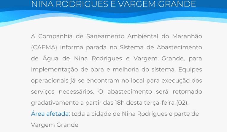 NINA RODRIGUES E VARGEM GRANDE - 01.06