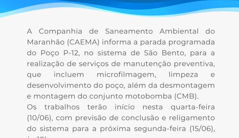 SÃO BENTO - 09.06