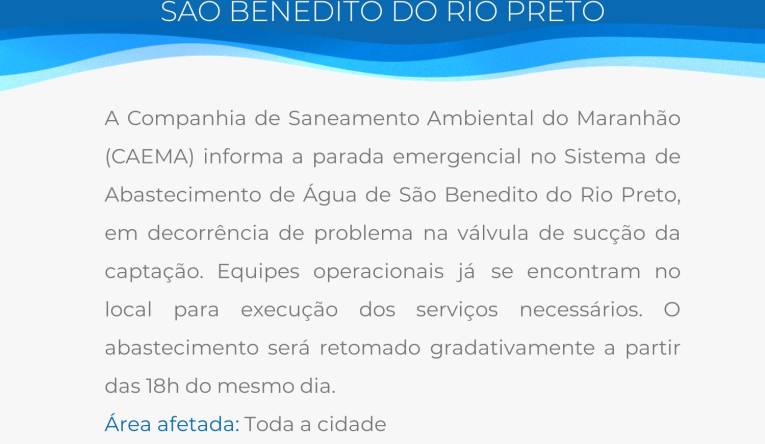 SÃO BENEDITO DO RIO PRETO - 18.06