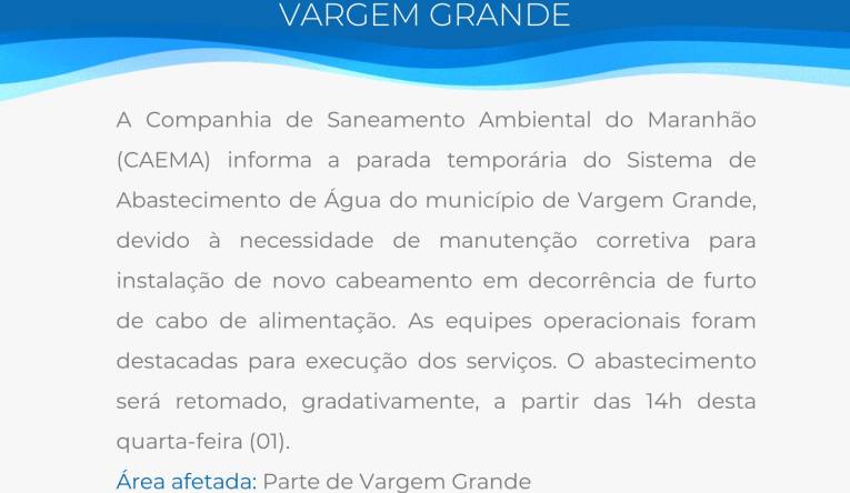 VARGEM GRANDE - 30.06