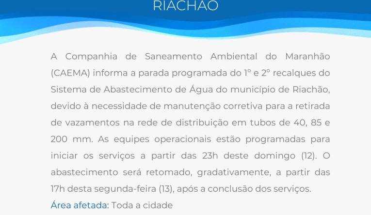 RIACHÃO - 11.07