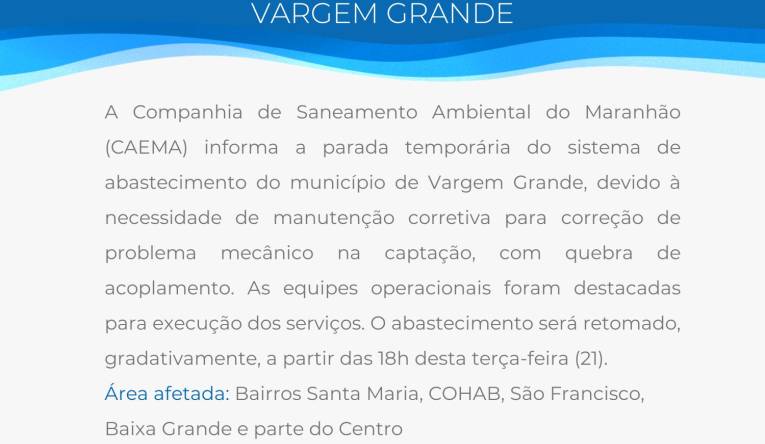 VARGEM GRANDE - 20.07