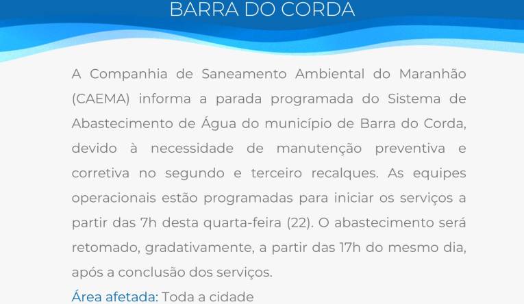 BARRA DO CORDA - 21.07