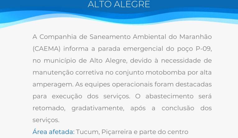 ALTO ALEGRE - 10.08