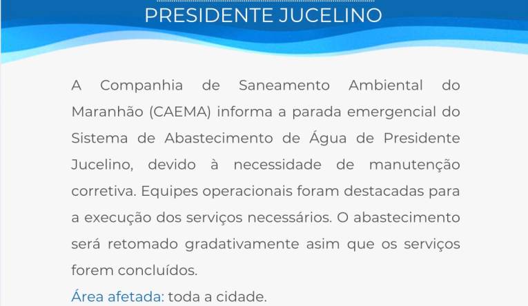 PRESIDENTE JUCELINO - 17.08