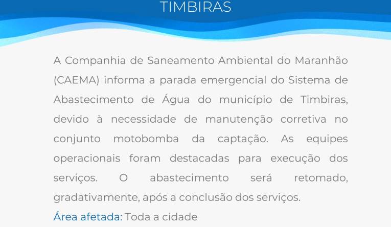 TIMBIRAS - 19.08