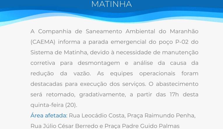 MATINHA - 19.08