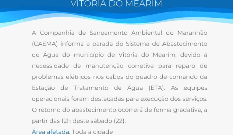 VITÓRIA DO MEARIM - 22.08