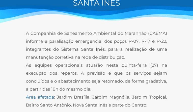 SANTA INÊS - 26.08