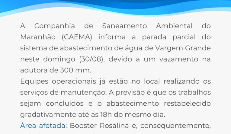 VARGEM GRANDE - 30.08