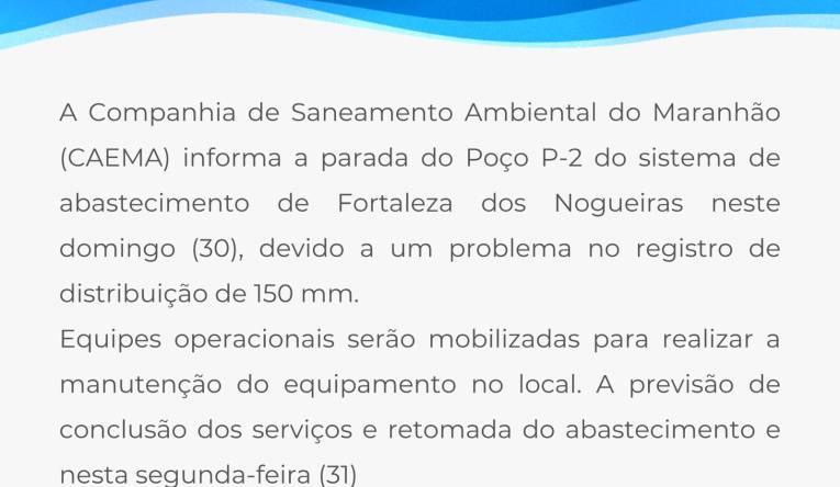 FORTALEZA DOS NOGUEIRAS - 30.08